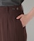 ◆脇タブ付きすっきりセミワイドパンツ