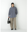 ◆強撚シャークスキンセミワイドパンツ