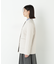 ◆バーティカルキルティングノーカラージャケット