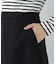ウールサキソニーコクーンスカート