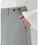 裏起毛ストレートパンツ