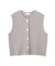 ◆ギマコットン地柄ベスト