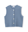 ◆ギマコットン地柄ベスト