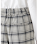 ◆ＴＲチェックタックワイドテーパードパンツ