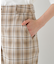 ◆先染めチェックストレートパンツ