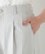 ◆麻調合繊タックセミワイドパンツ