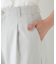 ◆麻調合繊タックセミワイドパンツ