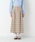 ◆オリジナル先染めチェックタックスカート