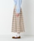 ◆オリジナル先染めチェックタックスカート