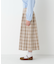◆オリジナル先染めチェックタックスカート
