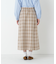 ◆オリジナル先染めチェックタックスカート