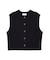 ◆ハイツイストコットン混ジャカードベスト