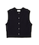 ◆ハイツイストコットン混ジャカードベスト