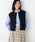 ◆ハイツイストコットン混ジャカードベスト