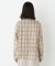 ◆先染めチェックブルゾン