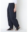 ◆コットンワッシャーバレルパンツ