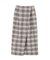 ◆ラップライクチェックスカート