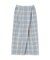 ◆ラップライクチェックスカート