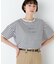 ａｚｕｒｅｌａ　ｍｅｒ　ボーダーロゴＴシャツ