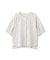 リネンコットンシャンブレータックスリーブブラウス