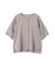 リネンコットンシャンブレータックスリーブブラウス