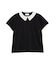 ◆レース衿スムースＴシャツ