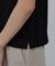 ◆レース衿スムースＴシャツ