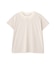 ◆レース衿スムースＴシャツ