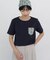 《 大人気！ ／ CLOUDYコラボ 》アフリカンモチーフ  ポケットＴシャツ