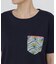 《 大人気！ ／ CLOUDYコラボ 》アフリカンモチーフ  ポケットＴシャツ