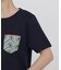 《 大人気！ ／ CLOUDYコラボ 》アフリカンモチーフ  ポケットＴシャツ