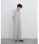 ◆リーフ格子レース　ポロＴシャツ