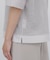 ◆リーフ格子レース　ポロＴシャツ