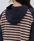 ◆カットソーコンビタイプライターフーディー