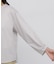 ◆《ジャージー素材》 トリコットカットソー釦ブラウス