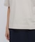 ◆フロッキープリントクルーネックＴシャツ