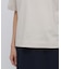 ◆フロッキープリントクルーネックＴシャツ
