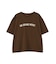 ◆フロッキープリントクルーネックＴシャツ