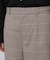 ◆シャークスキン強撚バックルパンツ