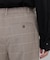 ◆シャークスキン強撚バックルパンツ