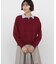 ◆配色衿ポロニット