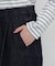裏起毛デニムパンツ