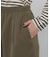 ◆スェード調サテンドロストパンツ