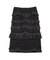 ＜BLACK LABEL＞ MALIHA WAVY FRINGES スカート