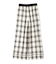 ジャガードチェックパンツ