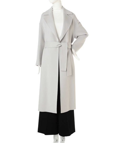 アドーア　ルチアーナリバーガウンコート10.1万ペールピンク ルチアーナリバーガウンコート｜アドーアの通販｜&mall（アンドモール