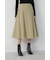 コットンシャンブレースカート