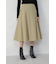 コットンシャンブレースカート