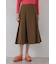 コットンシャンブレースカート