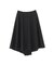 ライトストレッチバックタックアシンメトリースカート